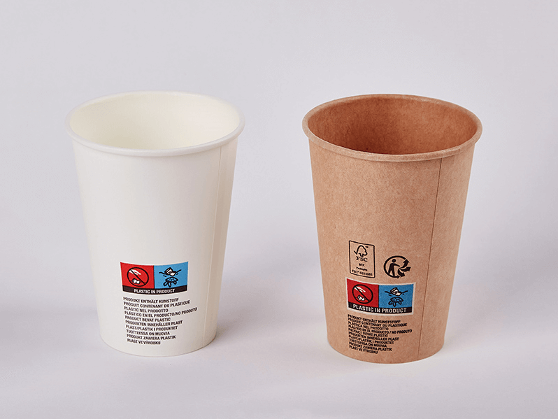 The difference between a single and a double cup